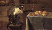 David Teniers Details of Monkeys in a Tavern Sweden oil painting reproduction